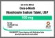 RISEDRONATE  SOD150 MG BU OBL 1X1 |  (ACTONEL)